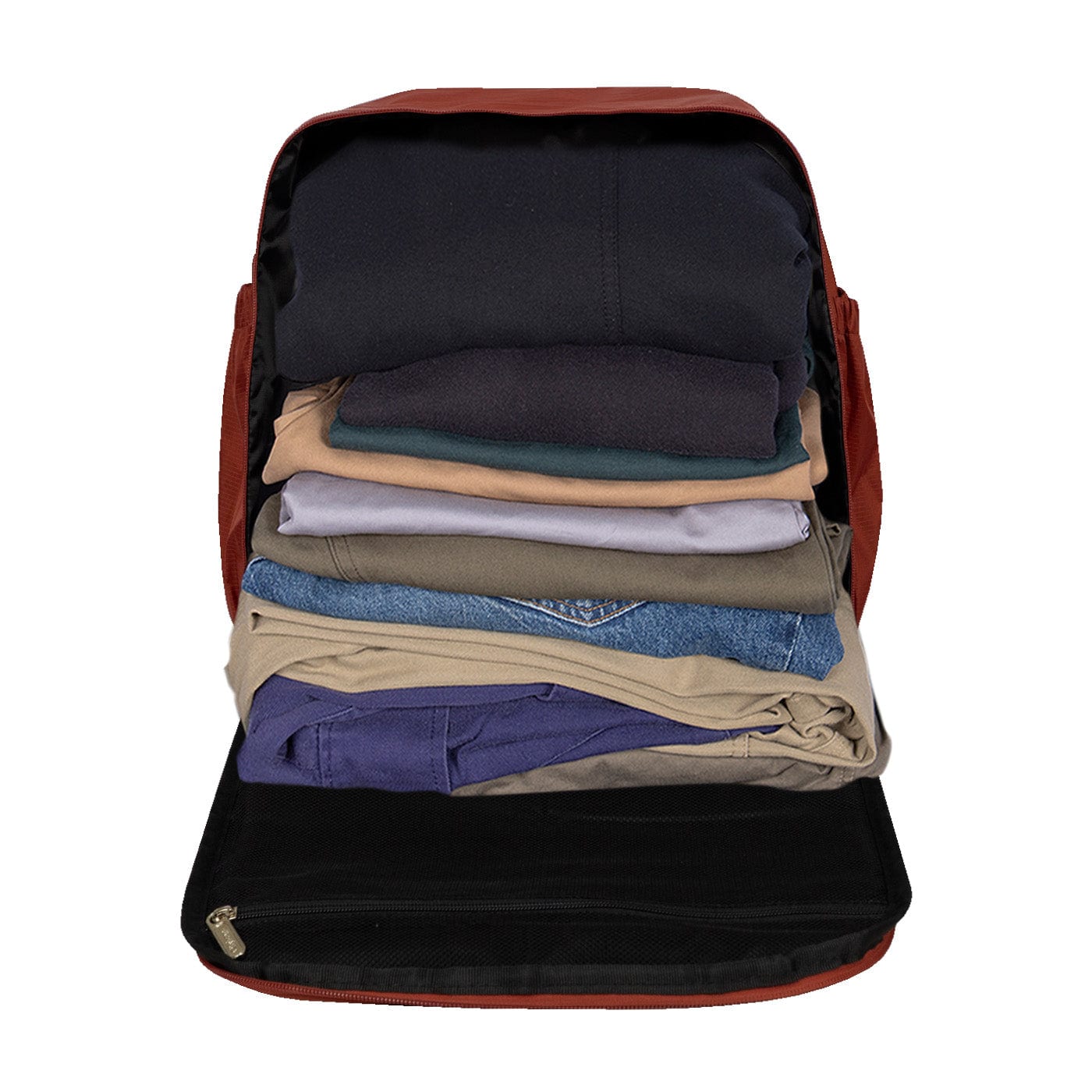 Morral Cabina Tapa Citybags Rojo Carmin - imagen 5
