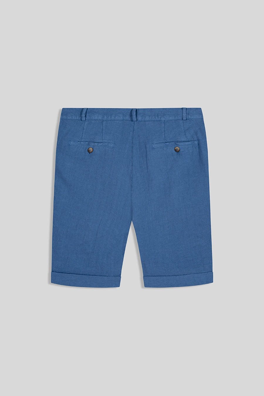 Men's linen bermuda white - imagen 12