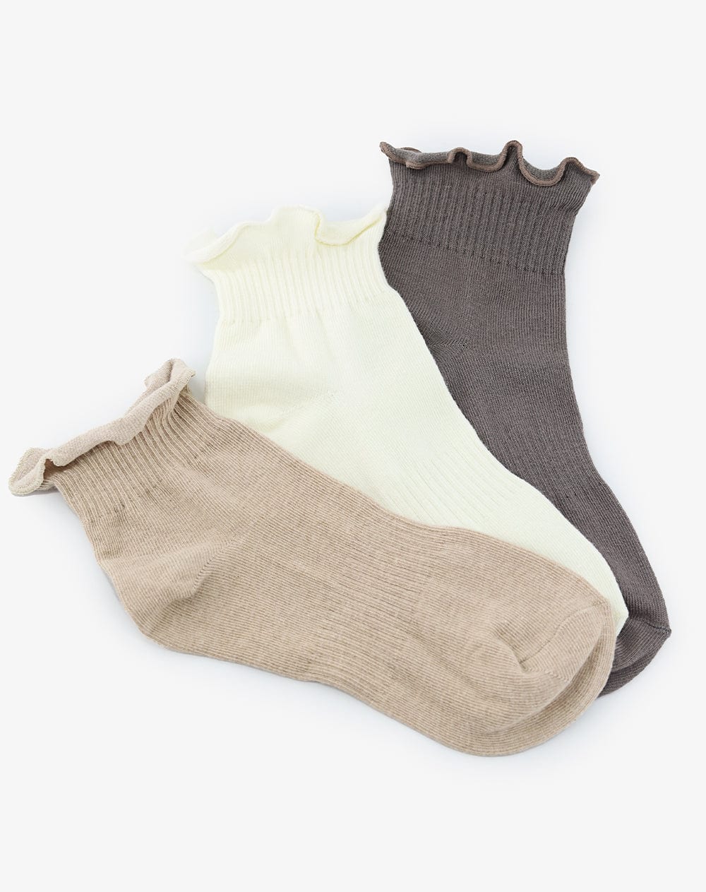 Medias mujer tobillera pack x3 surtido - imagen 4
