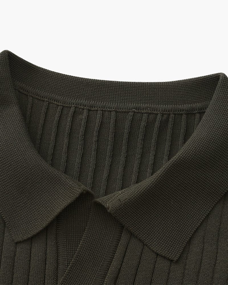 Premium Ribbed Polo - imagen 22
