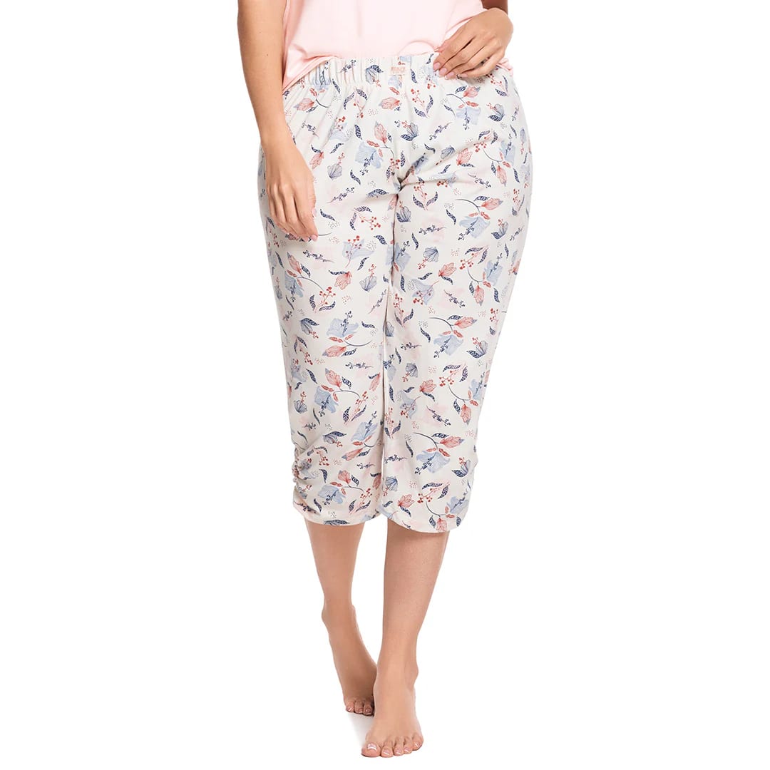 PANTALÓN DE PIJAMA TIPO CAPRI - imagen 4