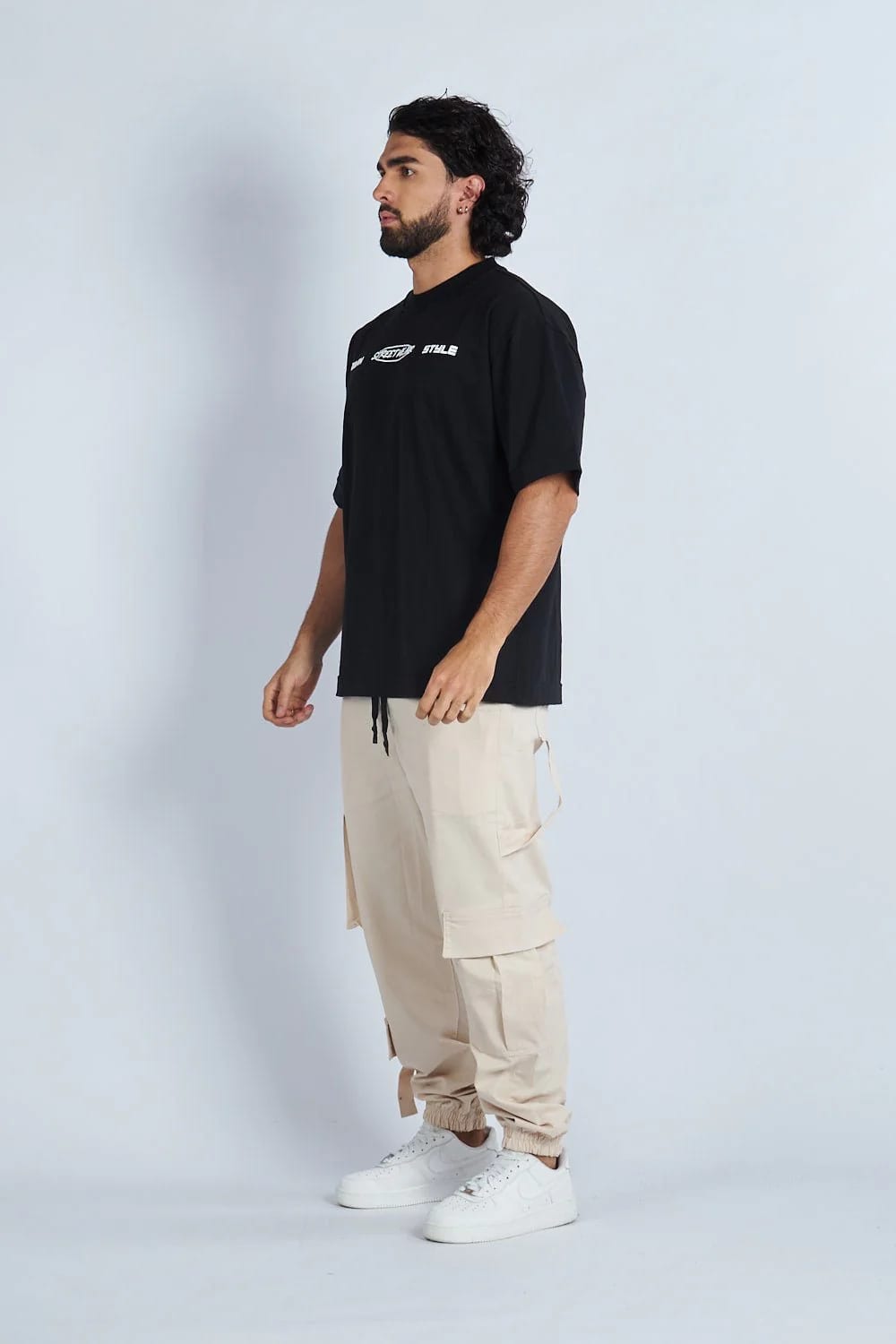Camiseta oversize estampada Negro | DROP 03 | - imagen 6