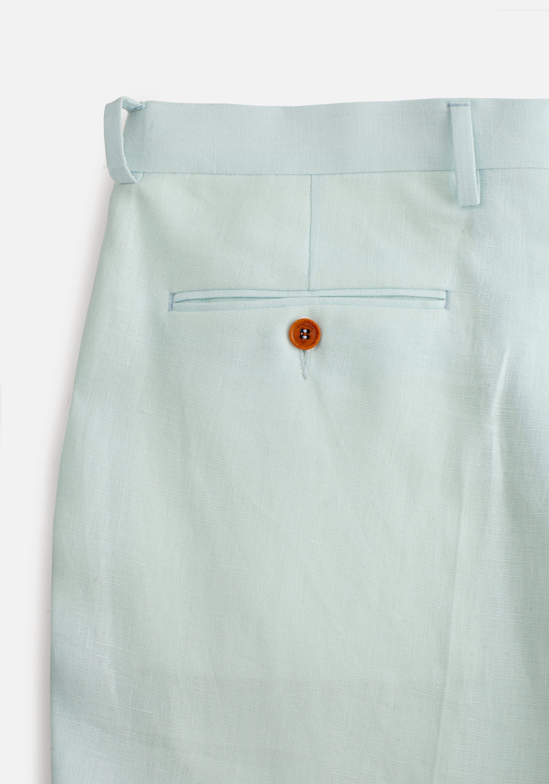 Pantalón Perugia Lino Azul Claro - imagen 4