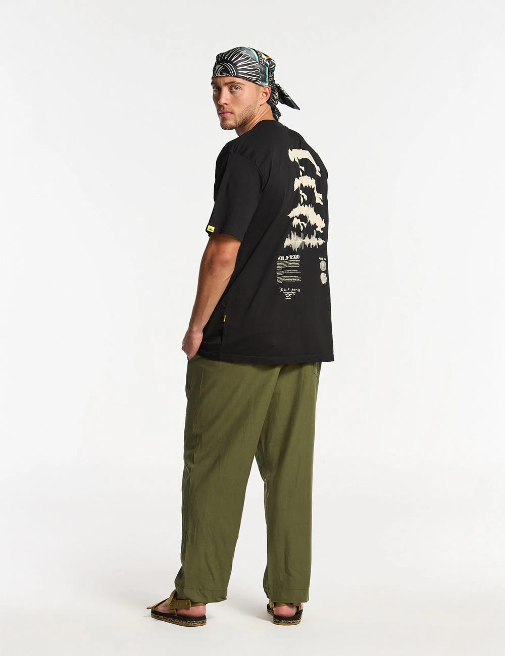 Camiseta Regular Solfeggio  negro Hombre - imagen 3
