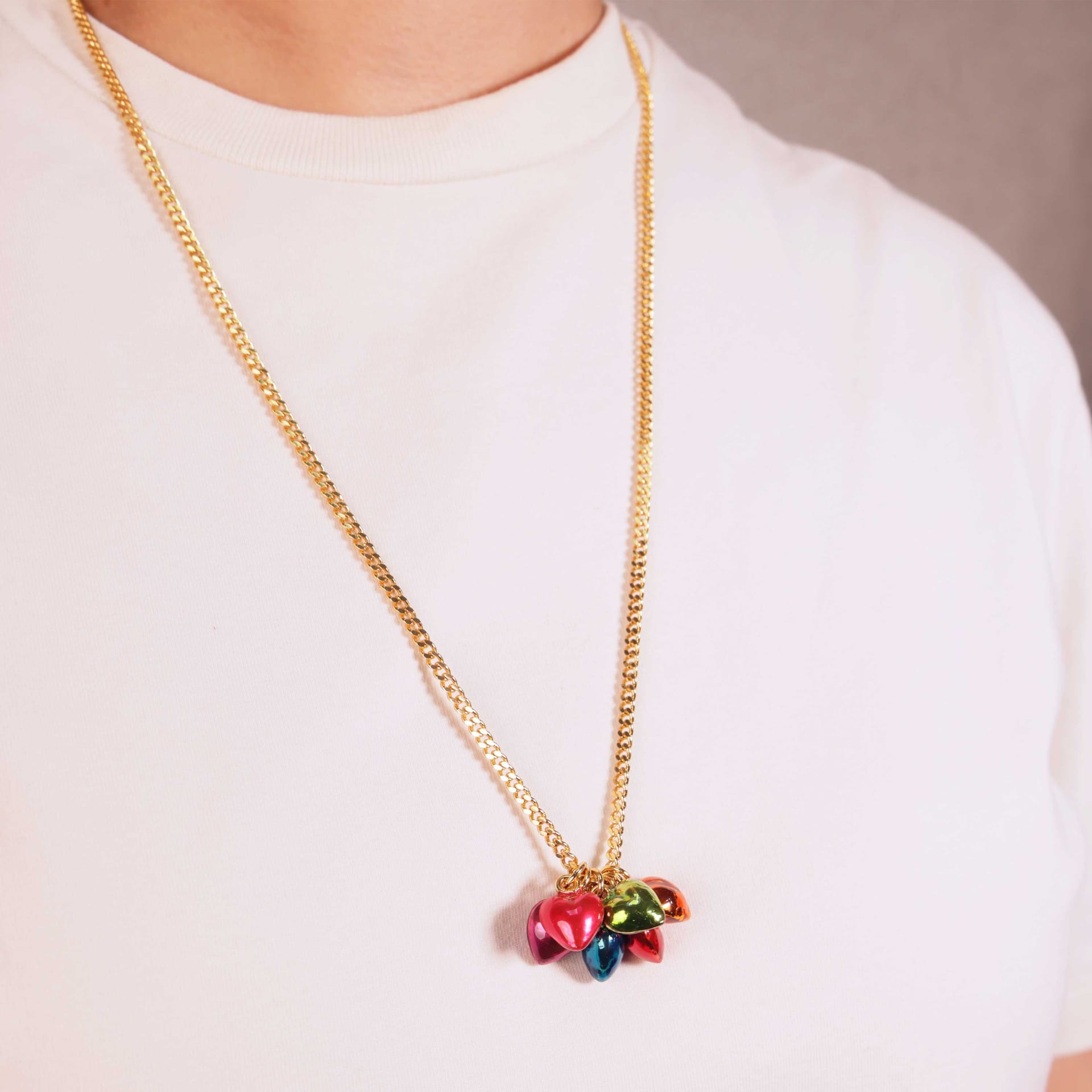 Cadena Steel Hearts Melted - imagen 3