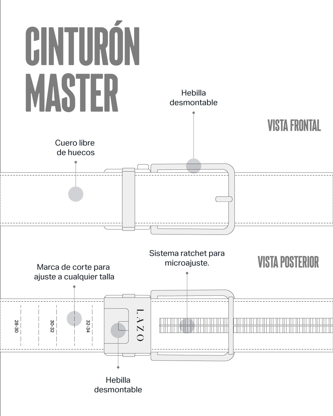 Cinturón Master Élite Negro - imagen 8