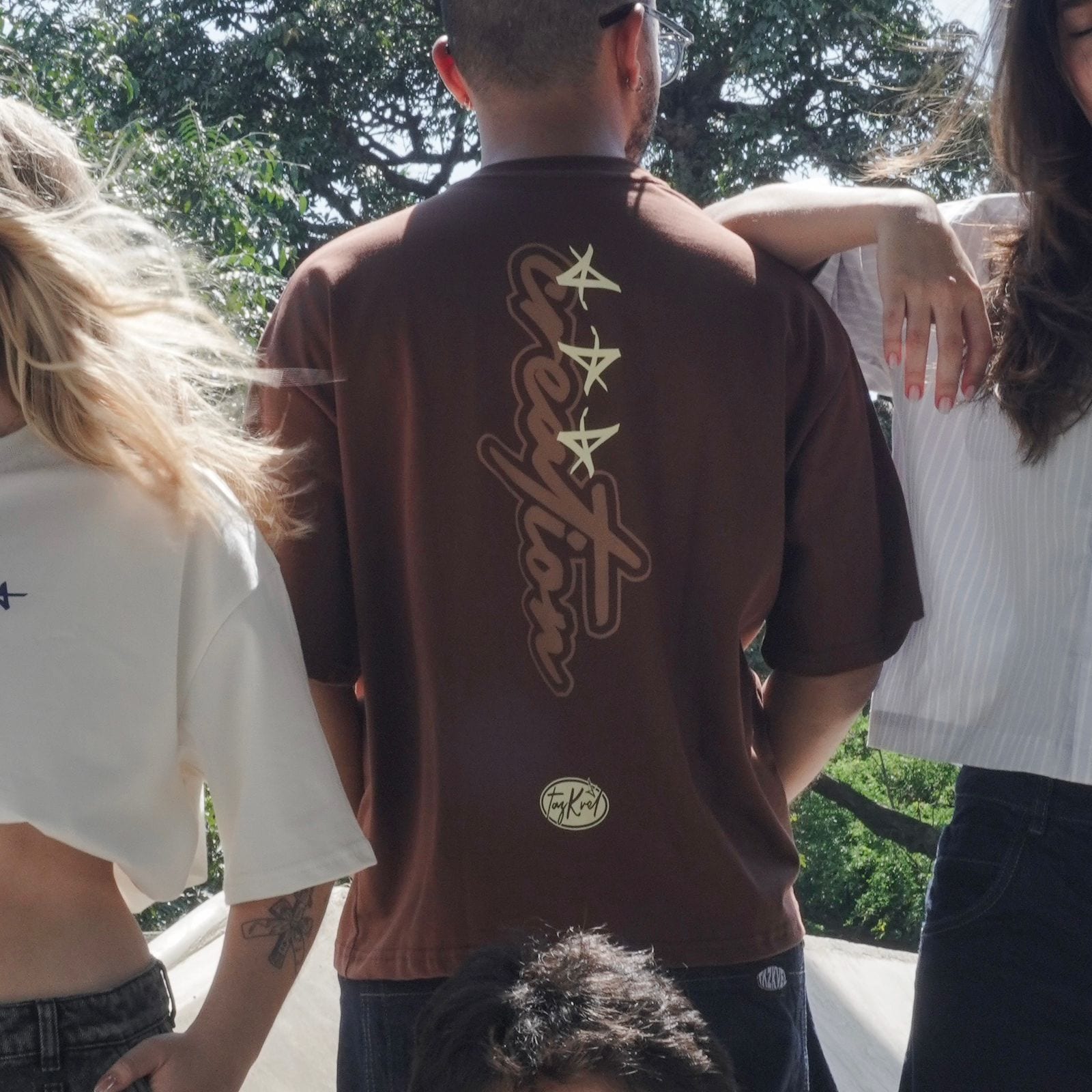T-Shirt Boxy Brown Creation - imagen 4