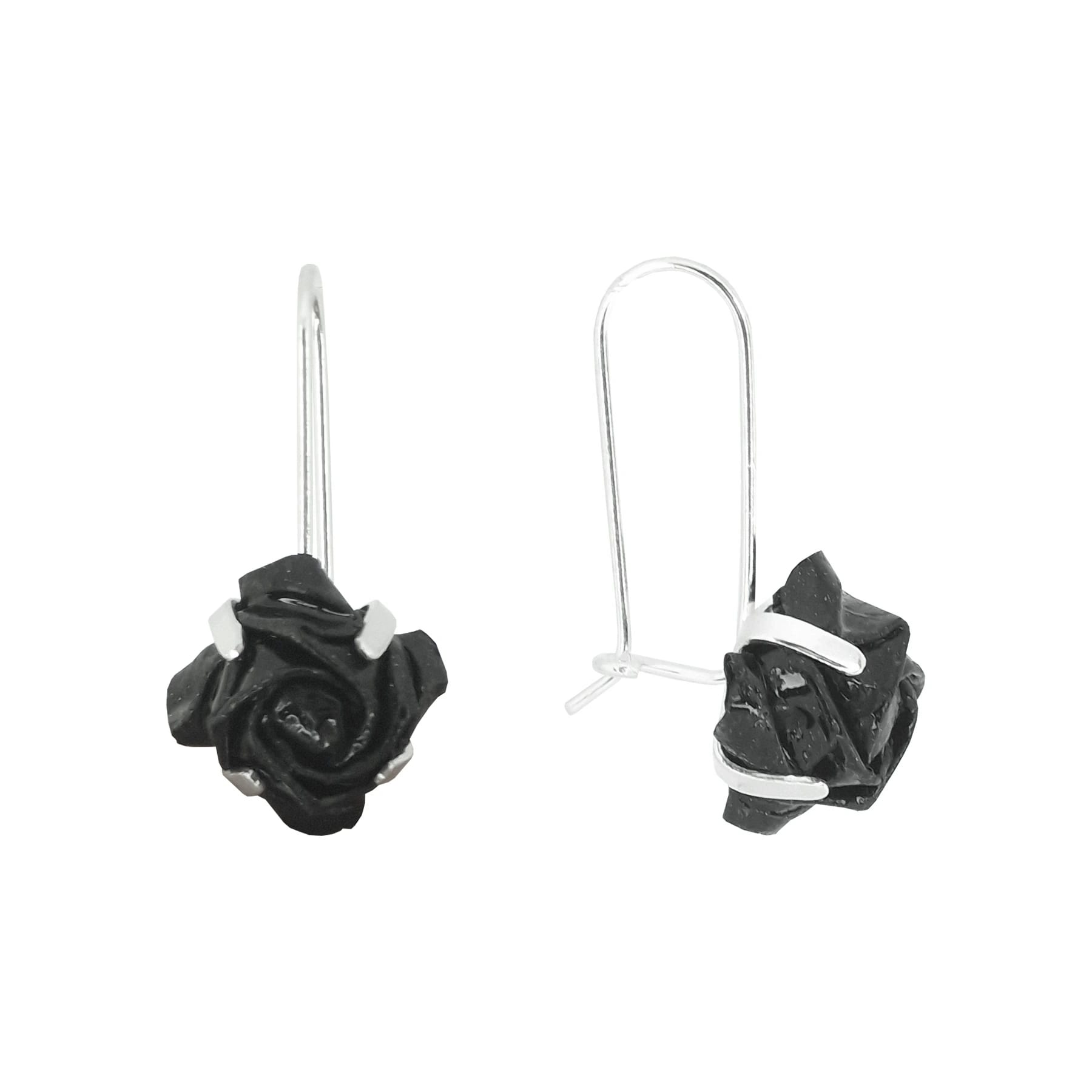 Arete rosa pequeña - imagen 1