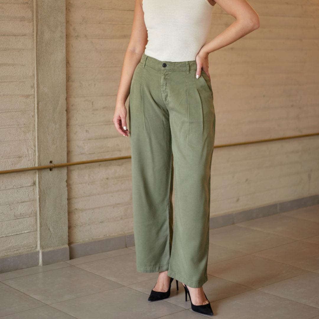 Pantalón Eucalipto Oliva - imagen 1