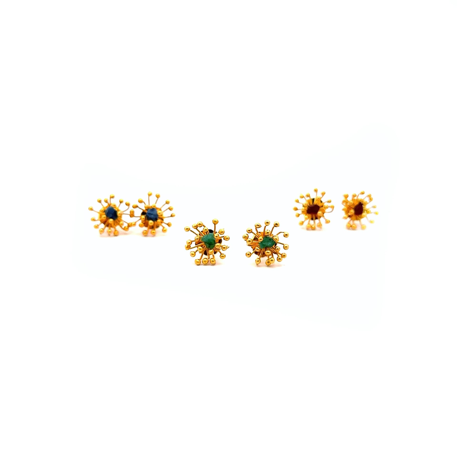 Mini Medusa Earrings - imagen 1