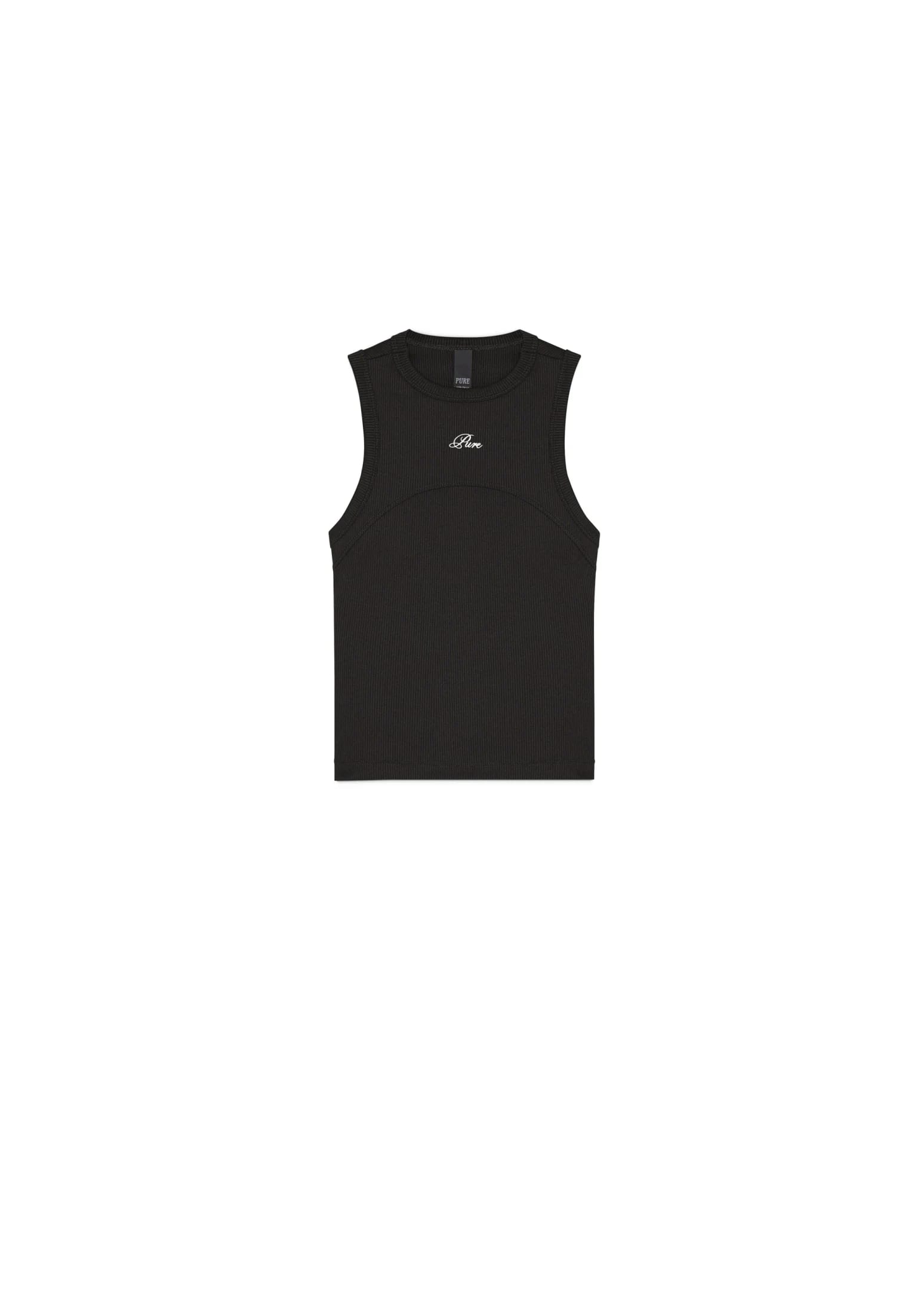 Rustic black tank top - imagen 2