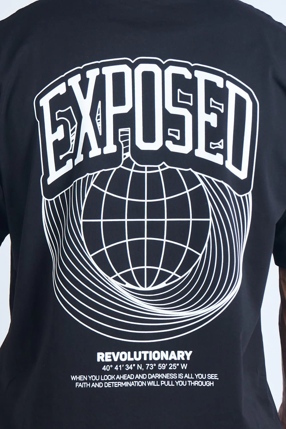 CAMISETA OVERSIZE NEGRA [DROP 0:0] - imagen 5