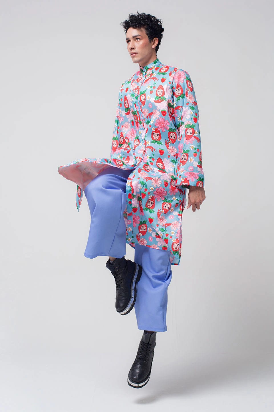 Blusón Unisex / Fresas con crema - imagen 3