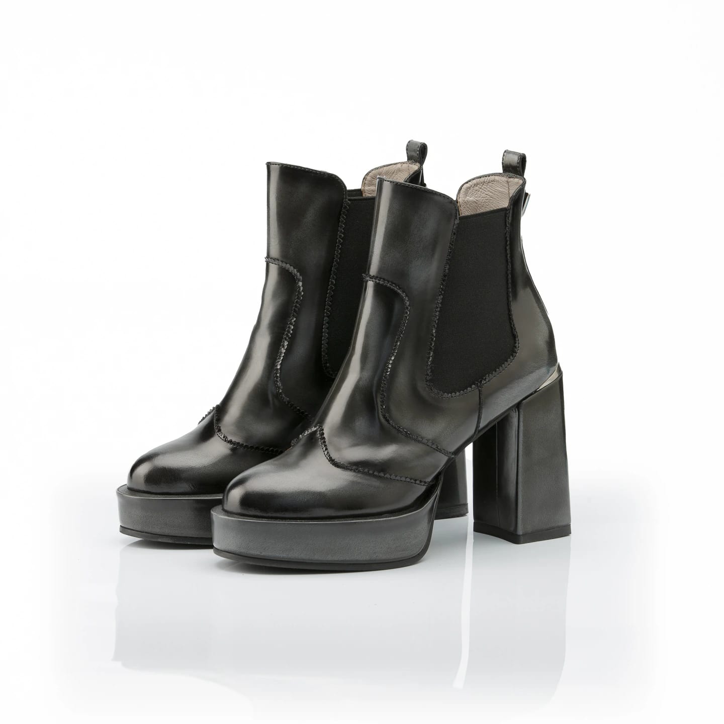BOTIN ODALIZQUE PLOMO - imagen 1