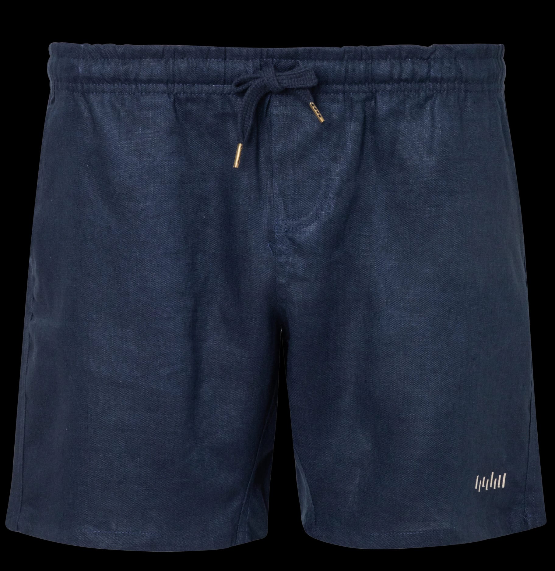 Shorts de Lino Clásica Midnight - imagen 1