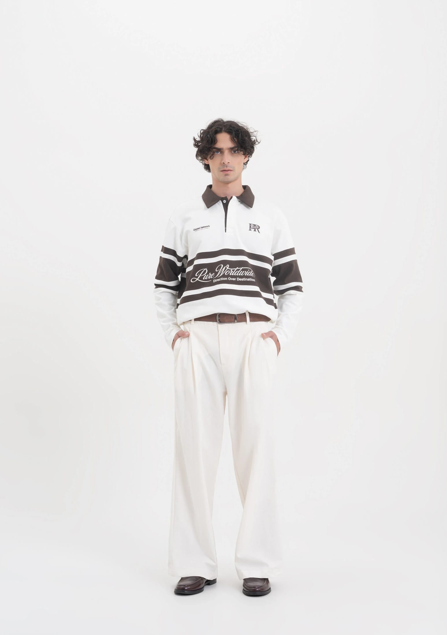 Across The Lines Ivory Polo - imagen 5