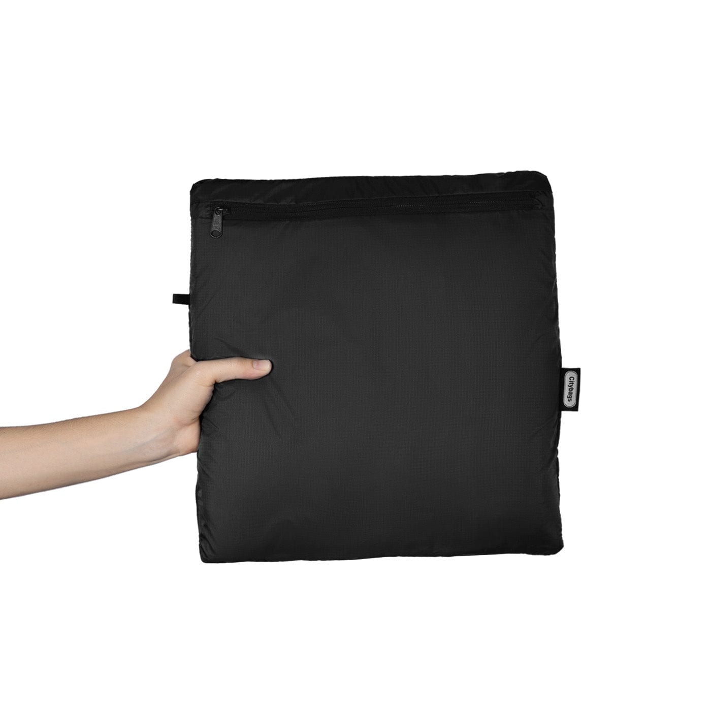 Morral Mochilero Pequeno Citybags Negro - imagen 2