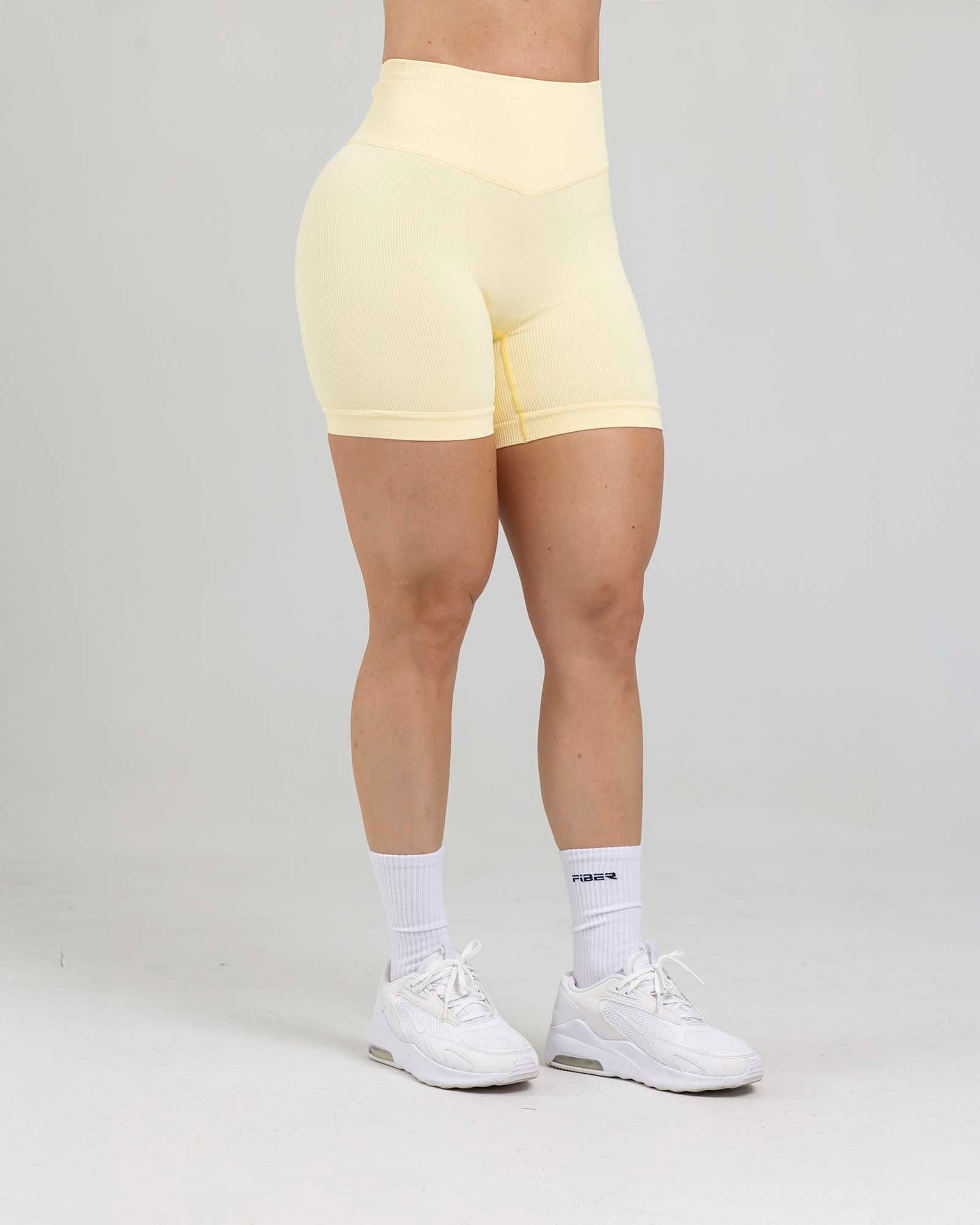 Short seamless amarillo mantequilla tropi FIBER - imagen 2