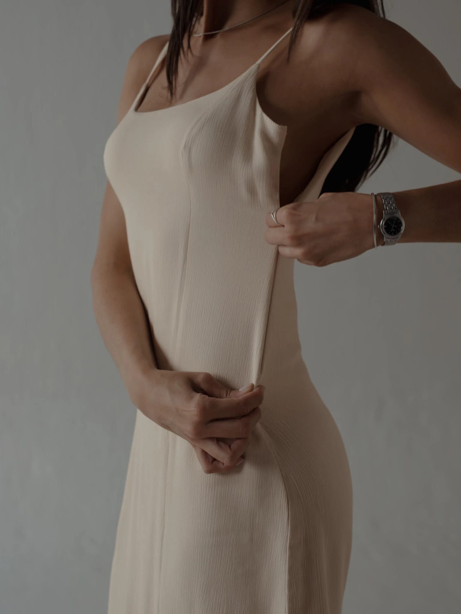 THE MINIMAL DRESS - NATURAL - imagen 4