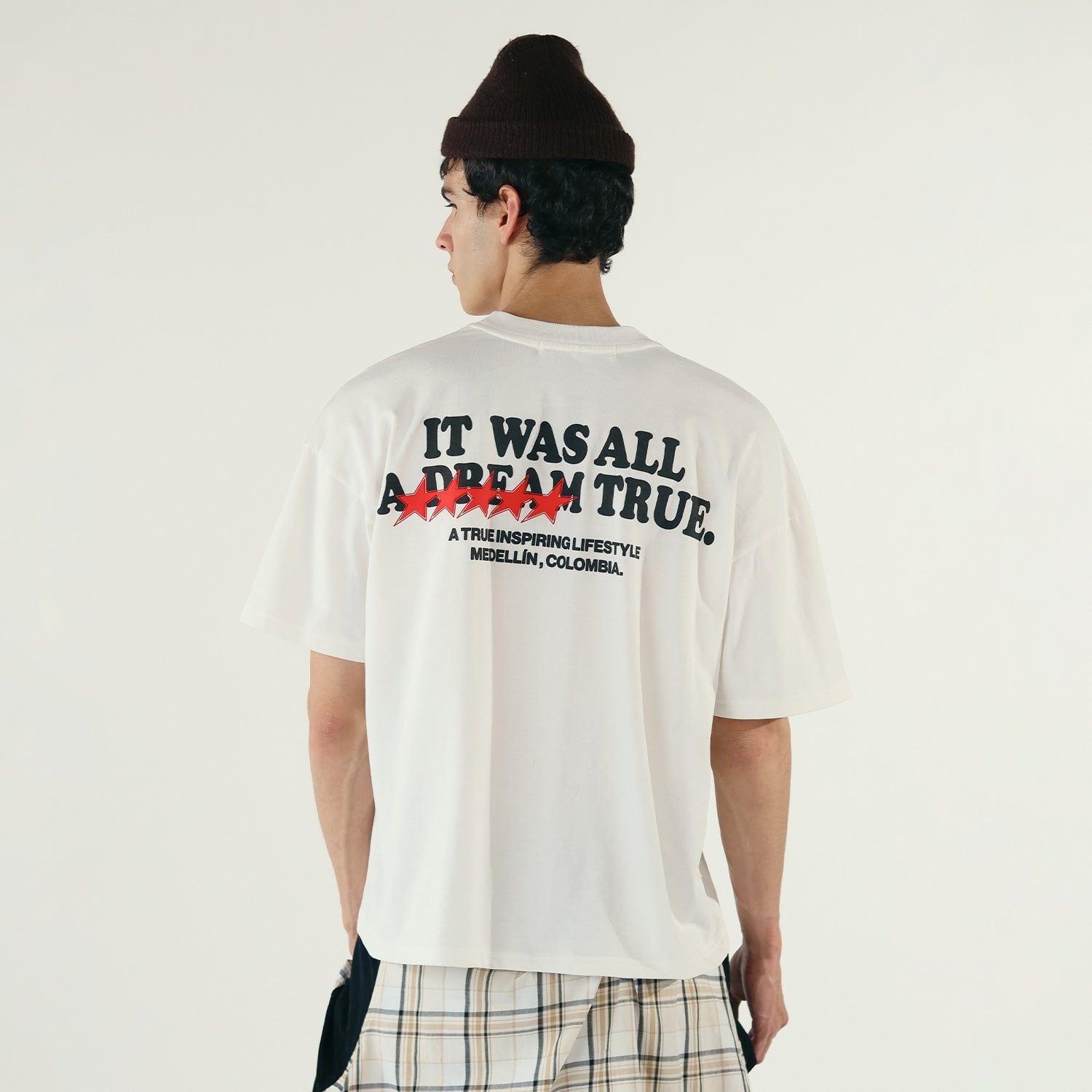 Dream True Boxy T-Shirt - Cream - imagen 7