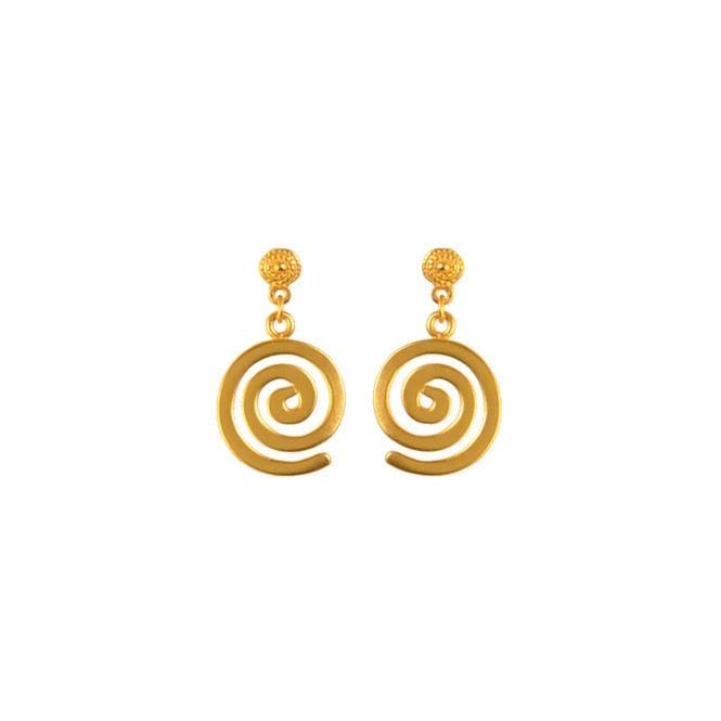 Arete Espiral Quimbaya - imagen 2