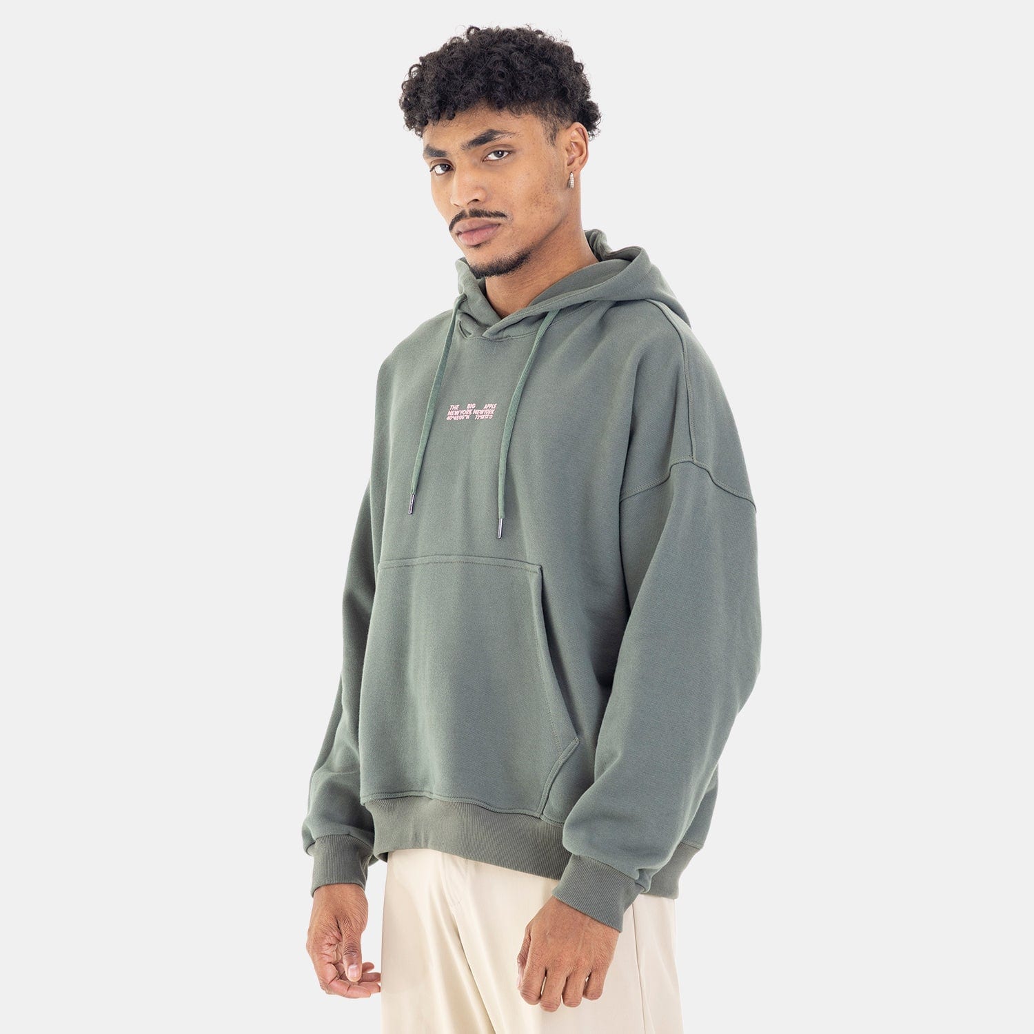 The Big Apple Hoodie Olive - imagen 2