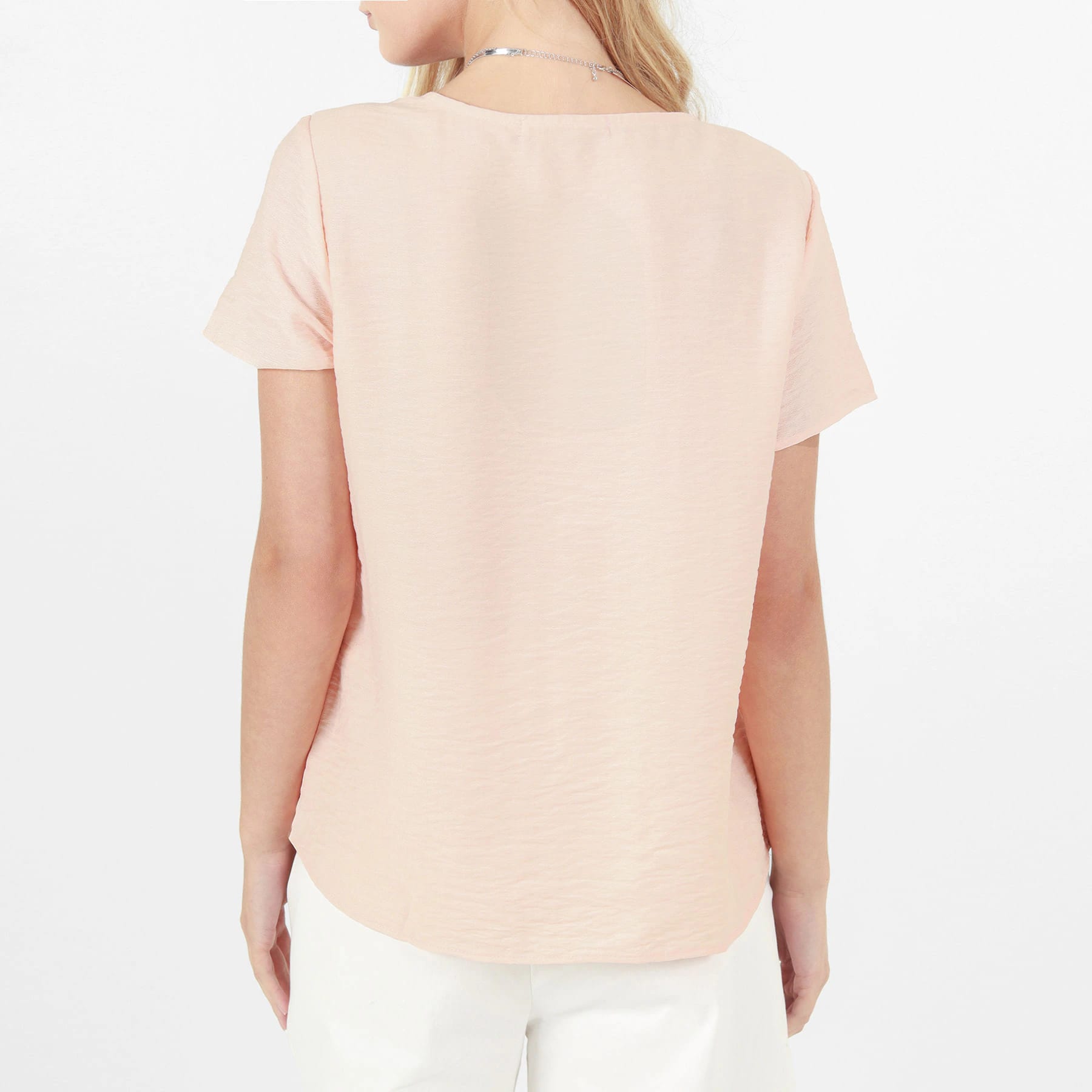 Blusa Cuello V Manga Corta - imagen 6