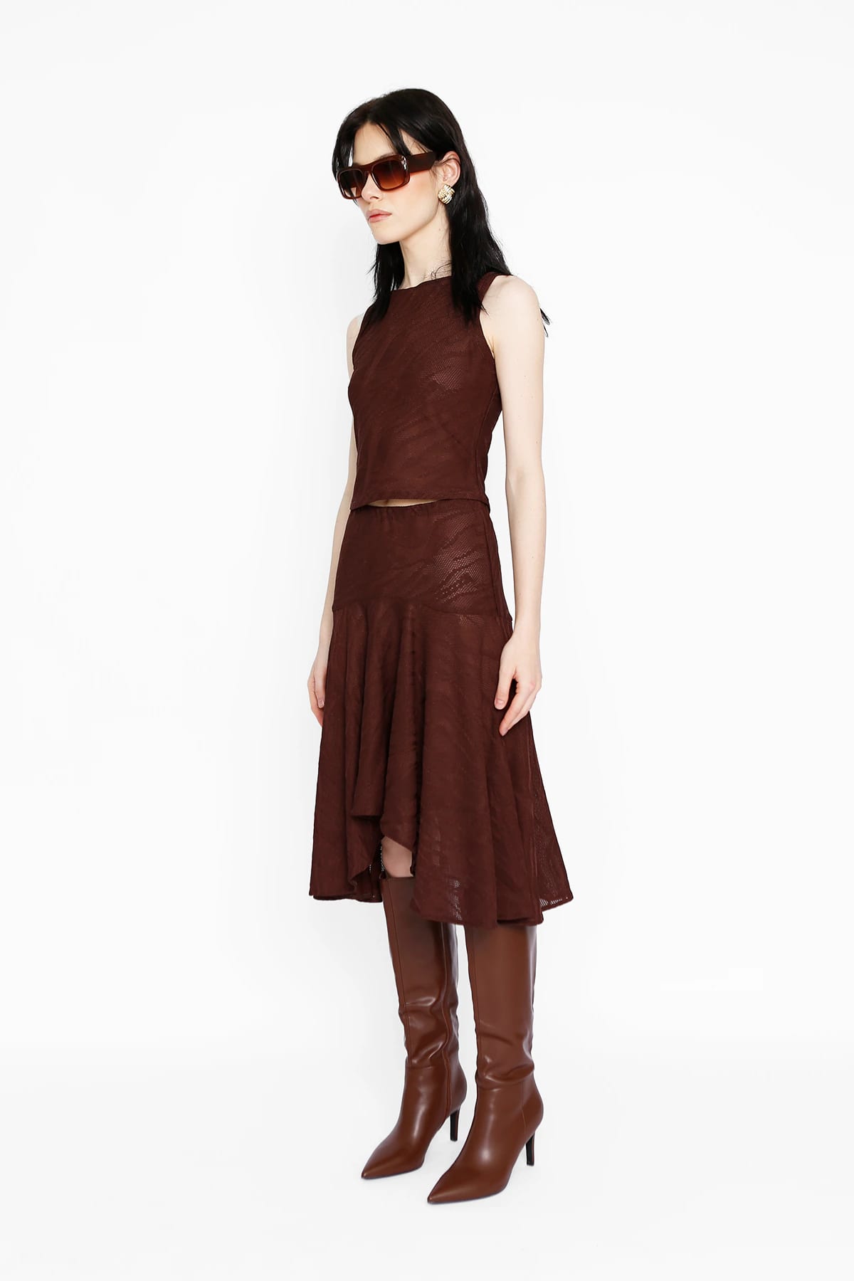 Lovers Tank Top in Brown - imagen 4