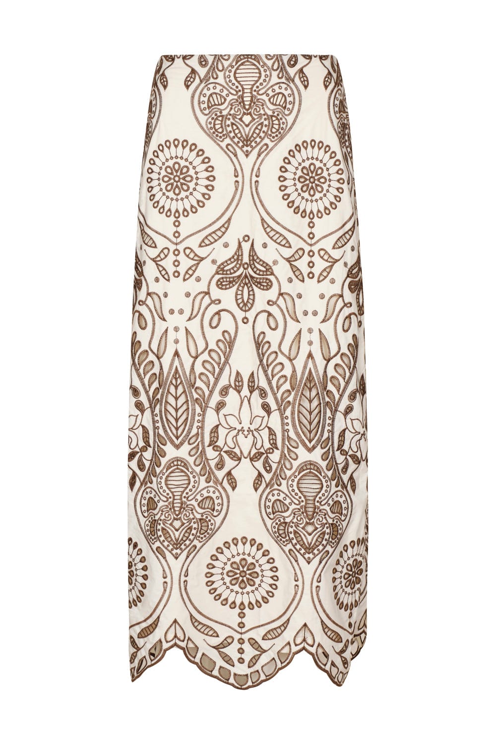 Falda marsella ivory coffee - imagen 2