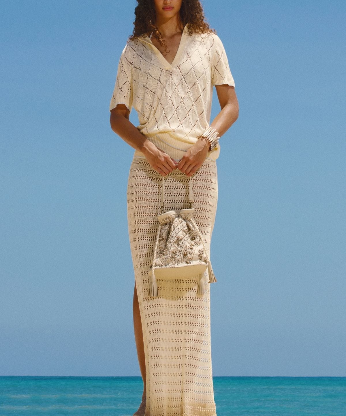 Zaylee Knitted Polo Shirt - imagen 2