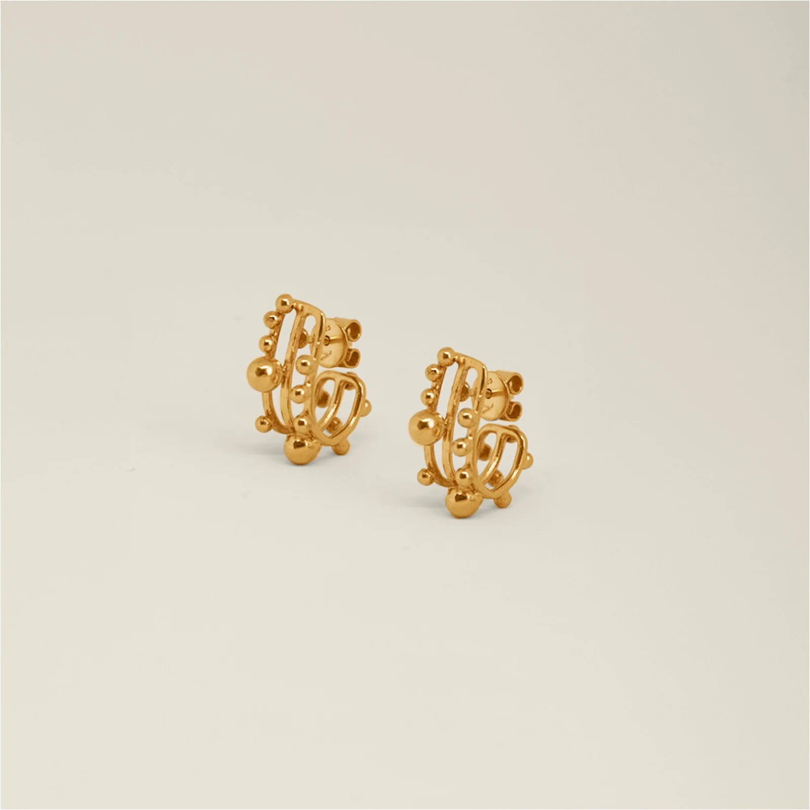 San Goli Hoop Gold - imagen 1