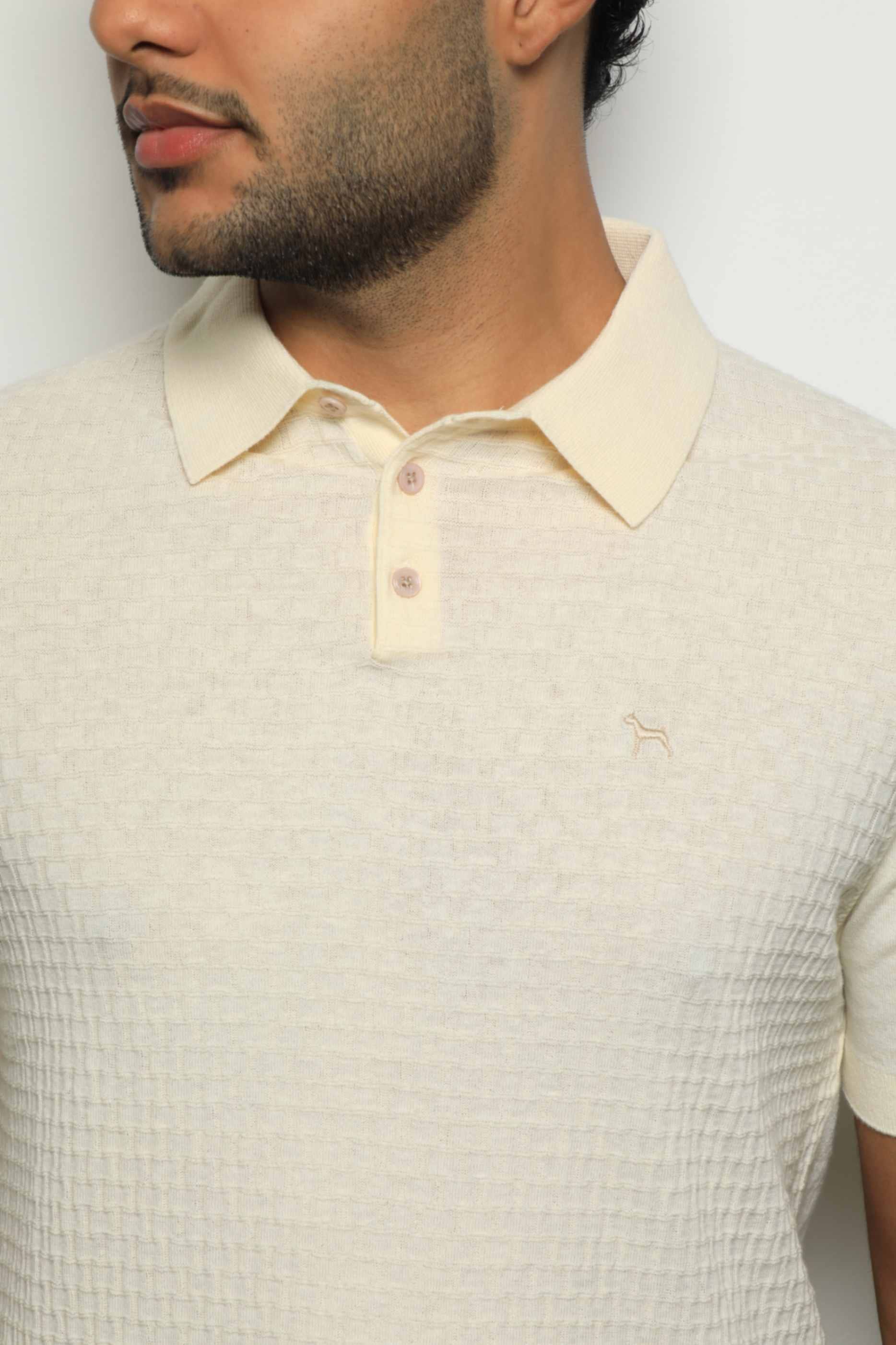Suéter Tejido Fashion Crema - imagen 2