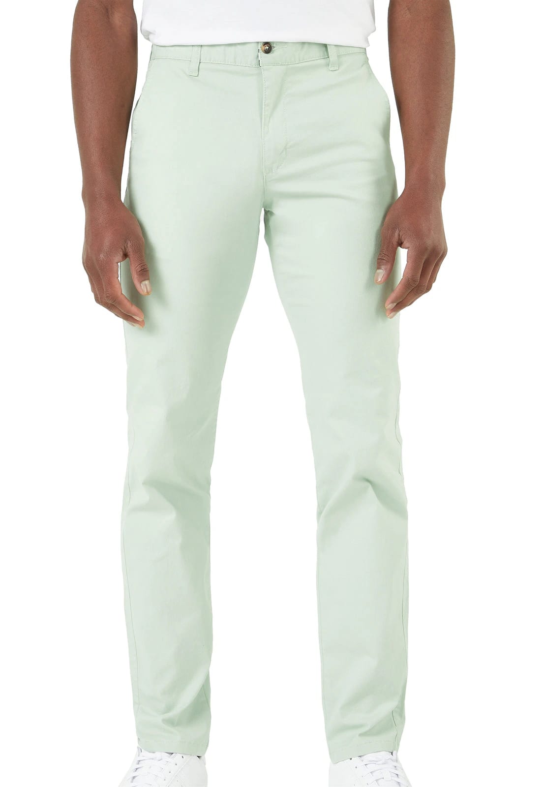 Pantalòn dril verde menta spandex - imagen 3