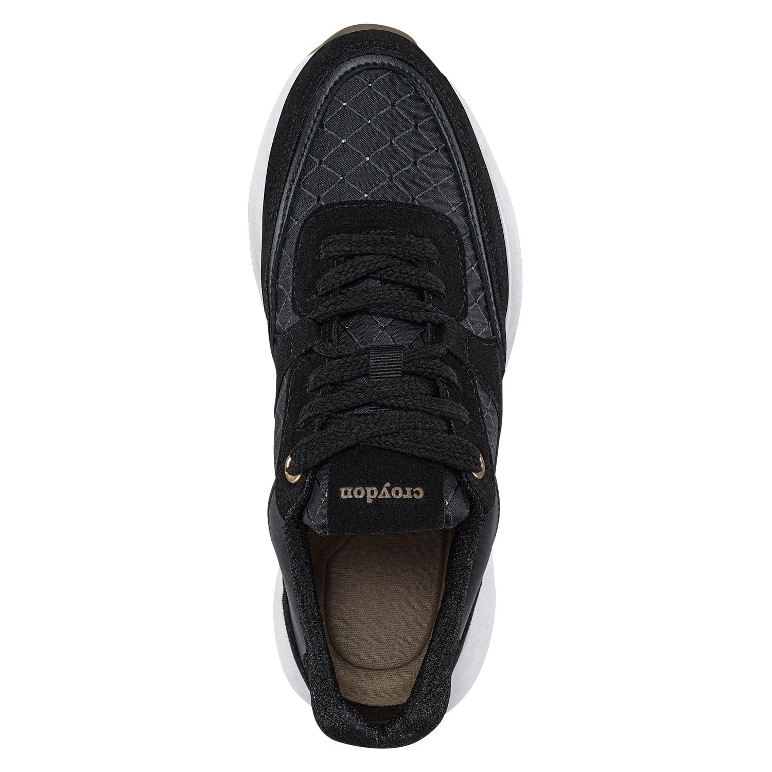 Tenis Urbanos Xanthee Negro Croydon Para Mujer - imagen 6