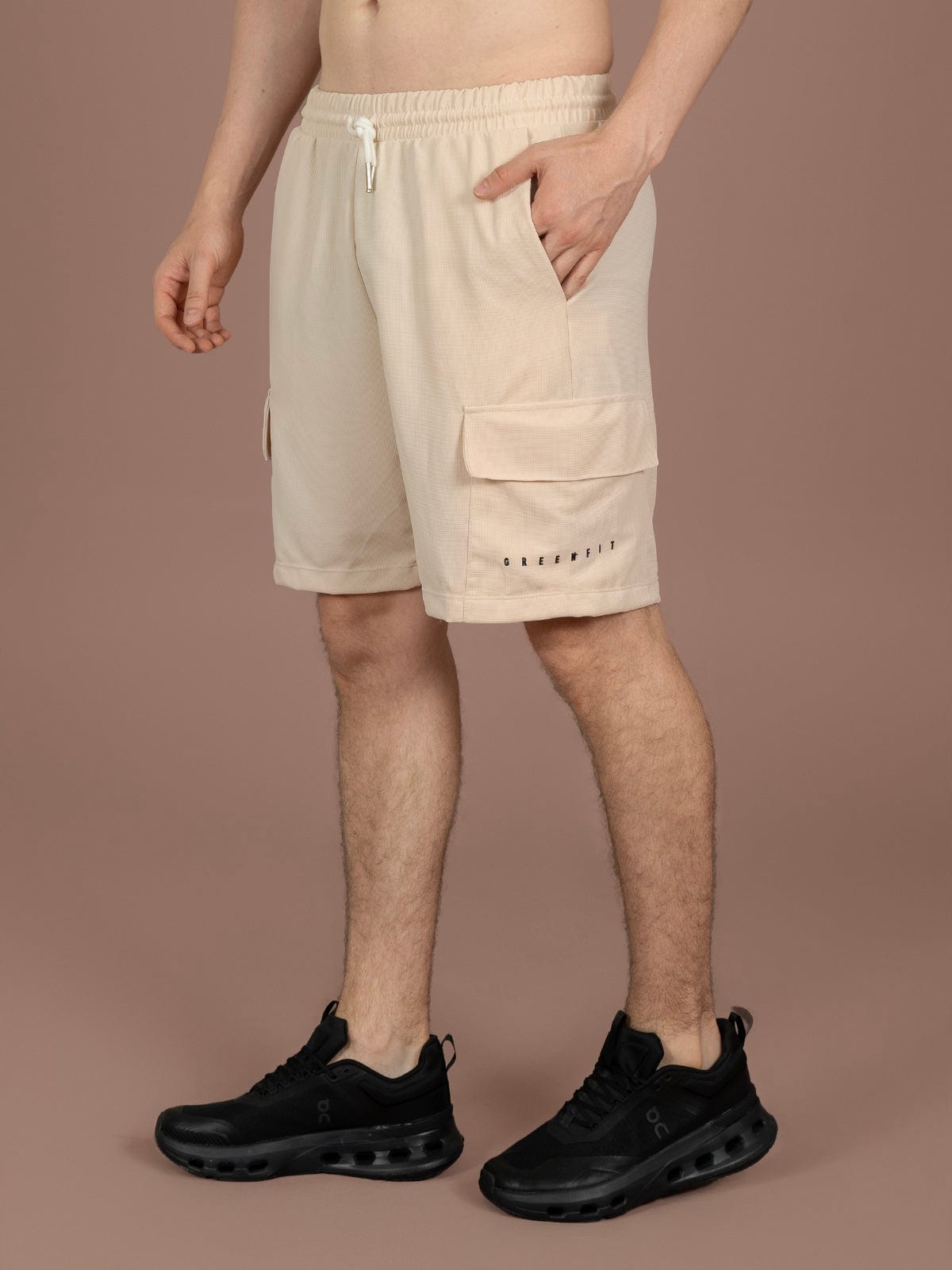 Pantaloneta jordan grecia beige - imagen 4