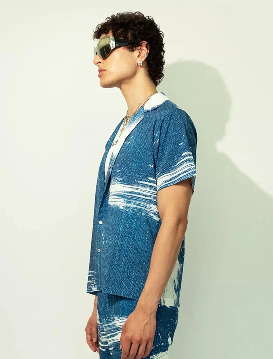 Camp Shirt in Brushstroke - imagen 2