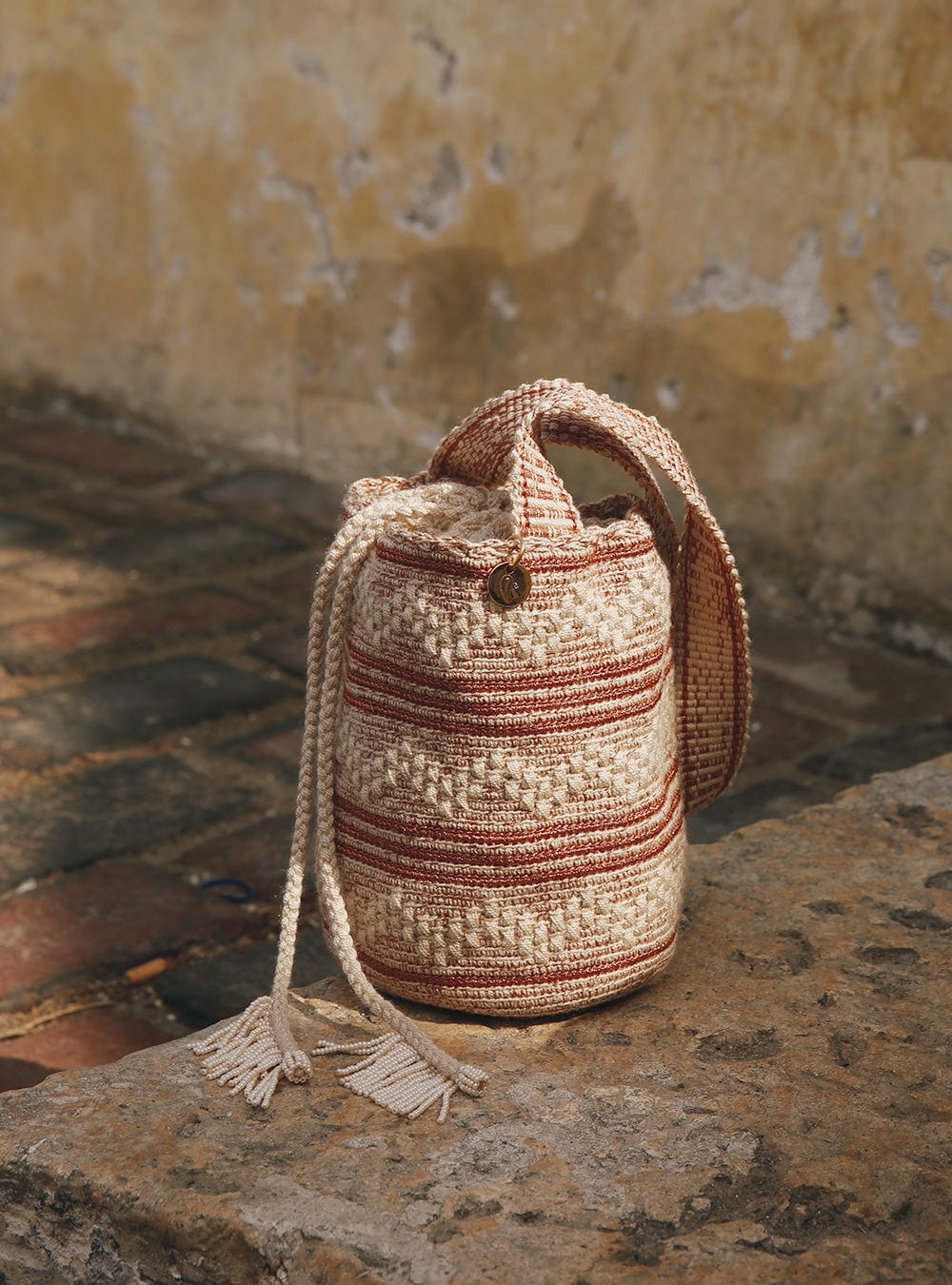 Mochila Caribeña Wayuu Cooper - imagen 7