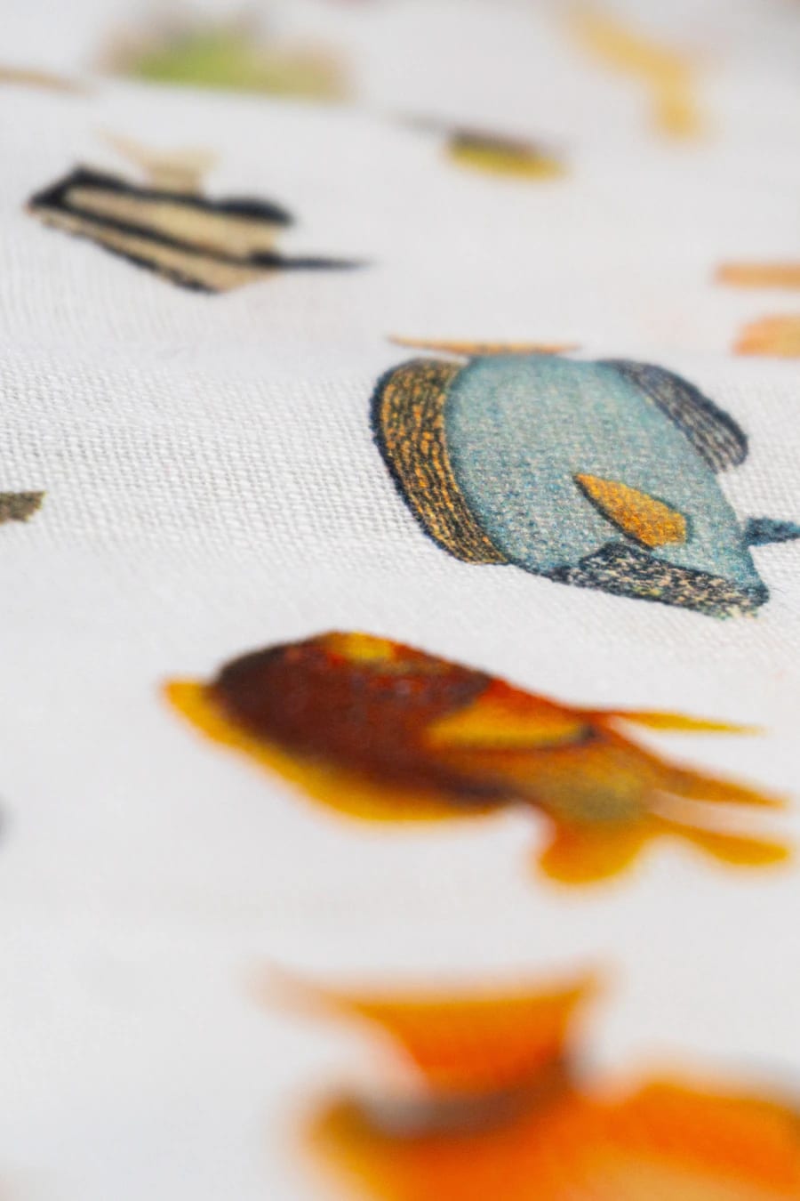 Men's linen shirt white nemo - imagen 7