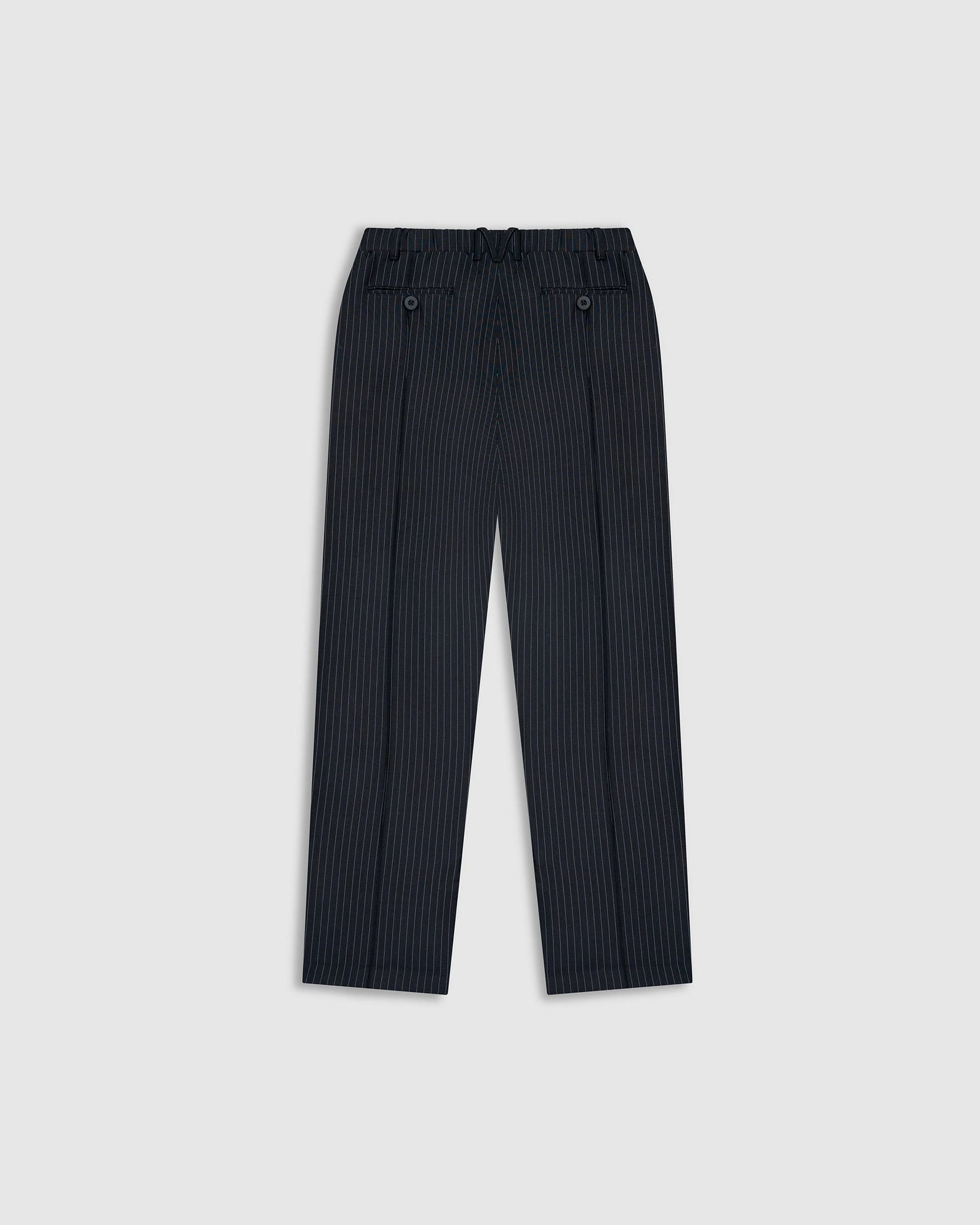 Trouser a Rayas - Negro Oscuro - imagen 8