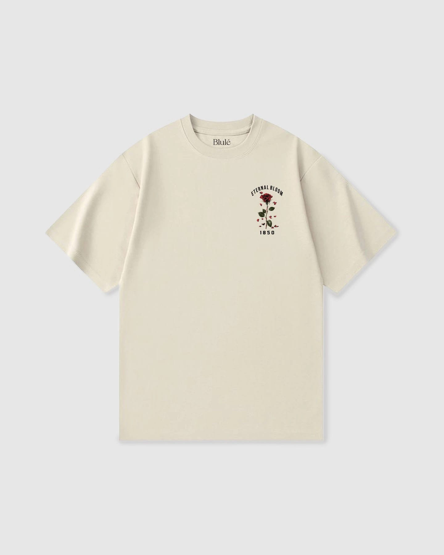 Oversized T Shirt Eternal Bloom Vanilla - imagen 2