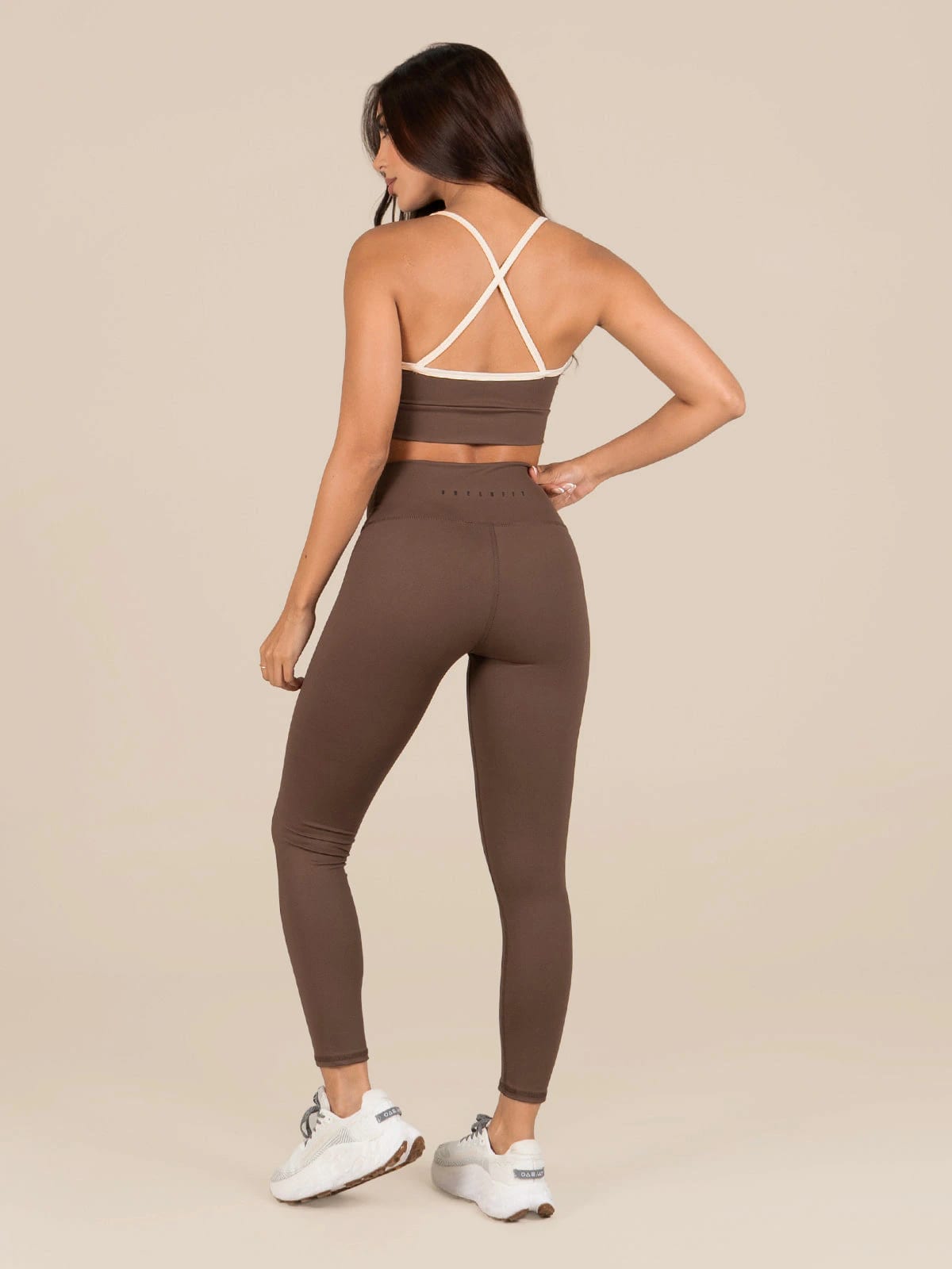 Palmas leggins set cafe crema - imagen 2