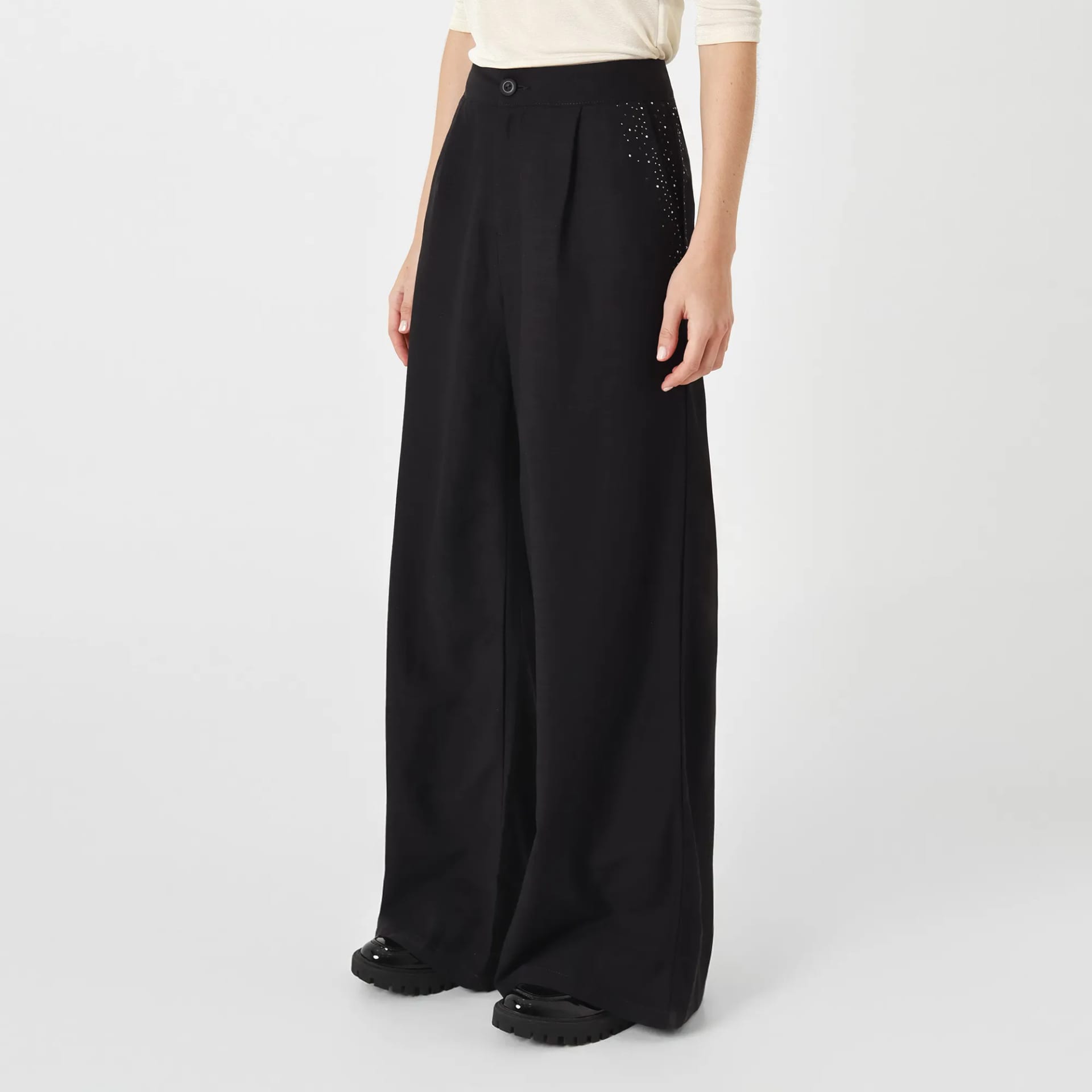 Pantalon Tiro Alto Bota Flare - imagen 2
