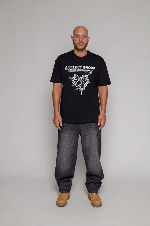 Baggy Remainder Stone-Negro - imagen 6