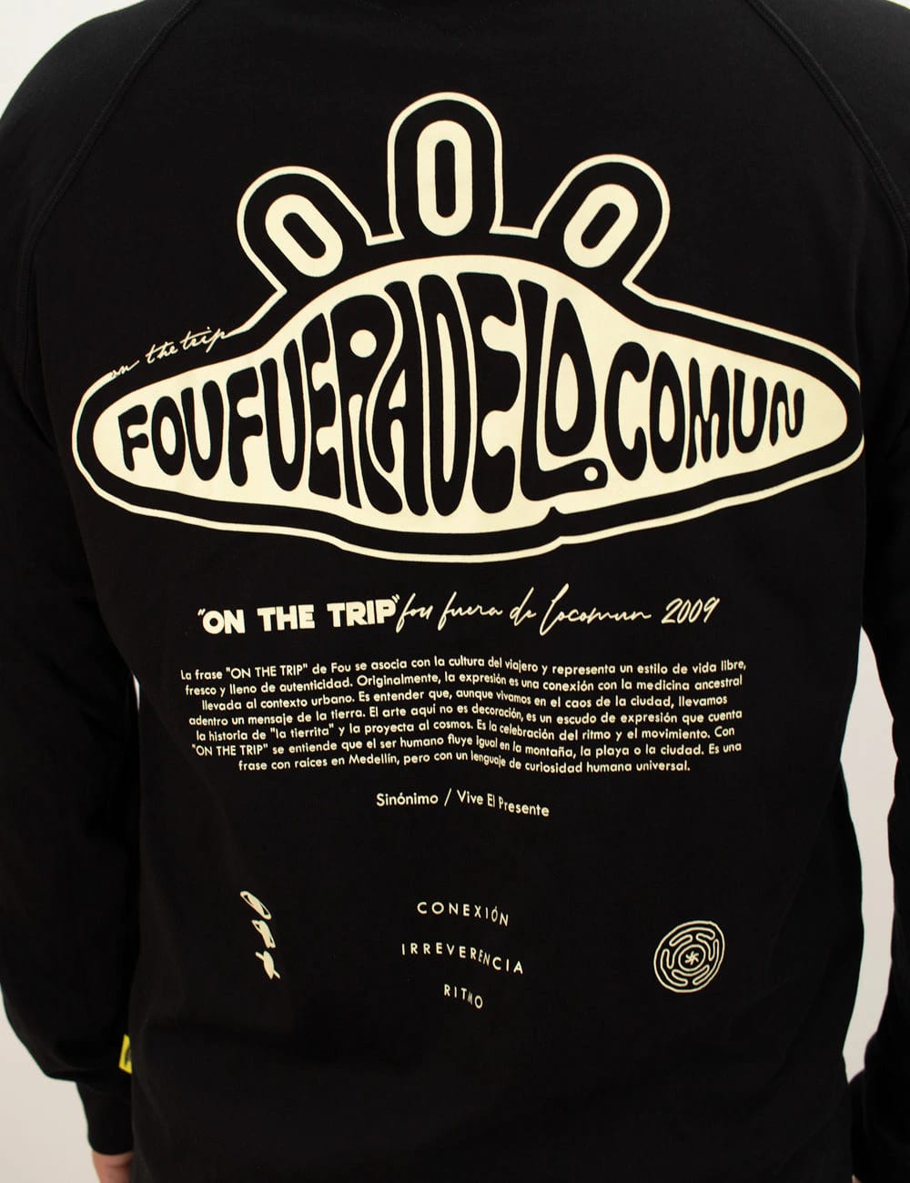 Camibuso Regular Fit One the trip negro Hombre - imagen 4
