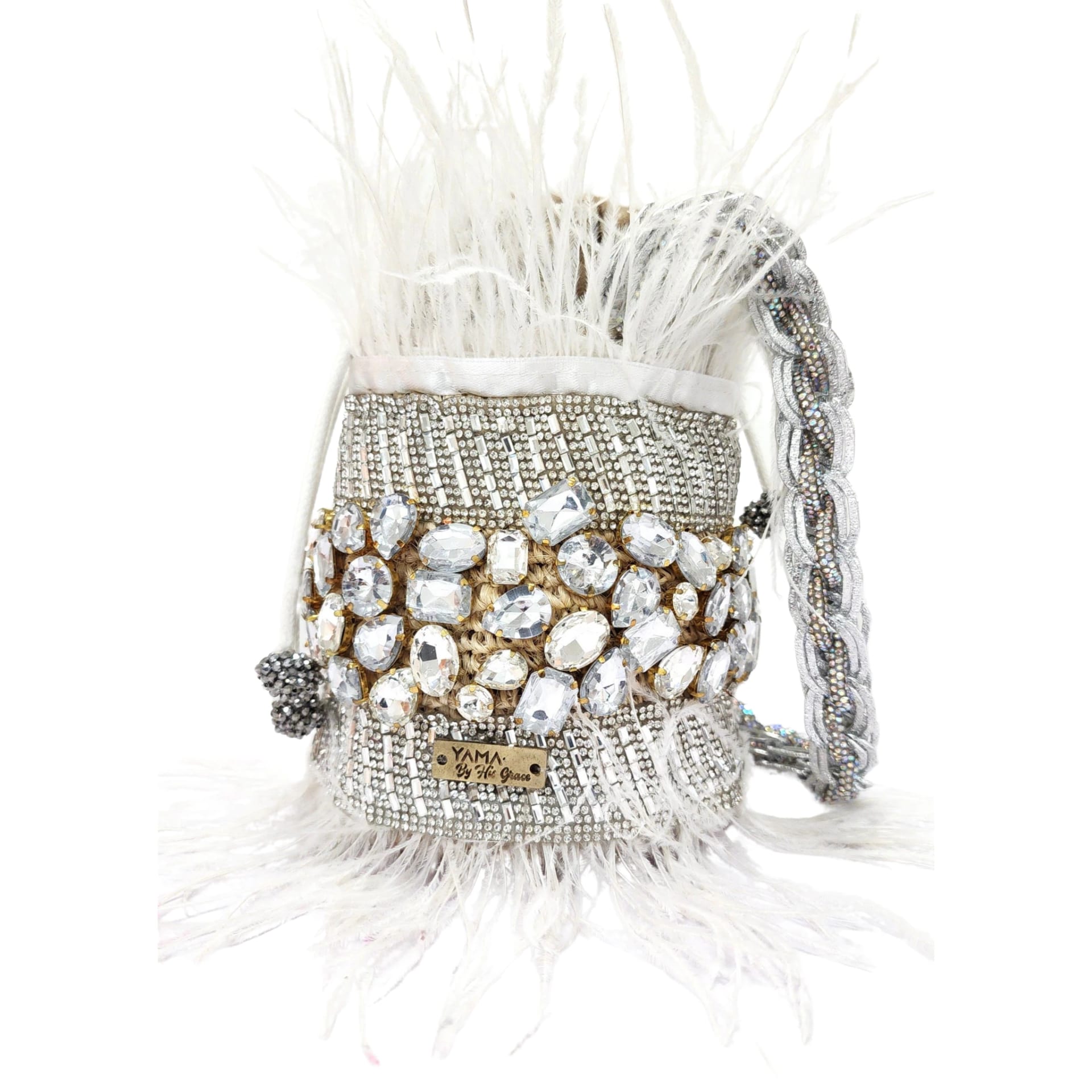 Crystal Feather Minaudière - imagen 1