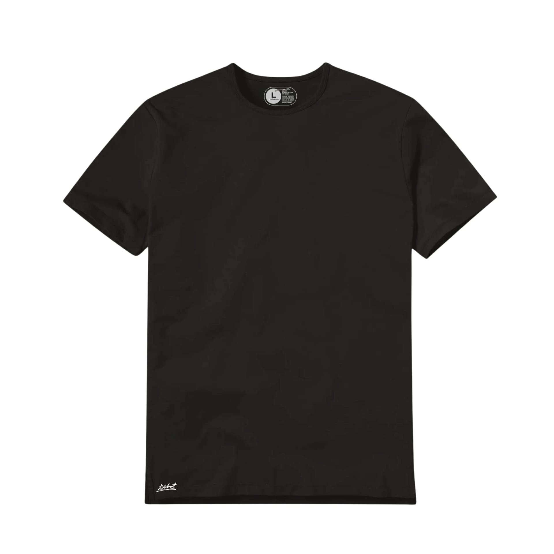 Camiseta Básica Square Negro - imagen 2