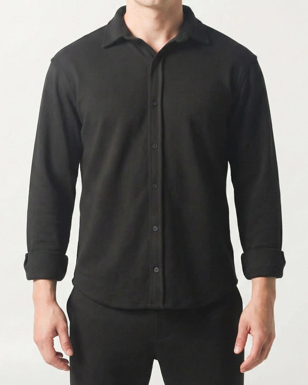 Camisa Cotton Manga Larga - imagen 3