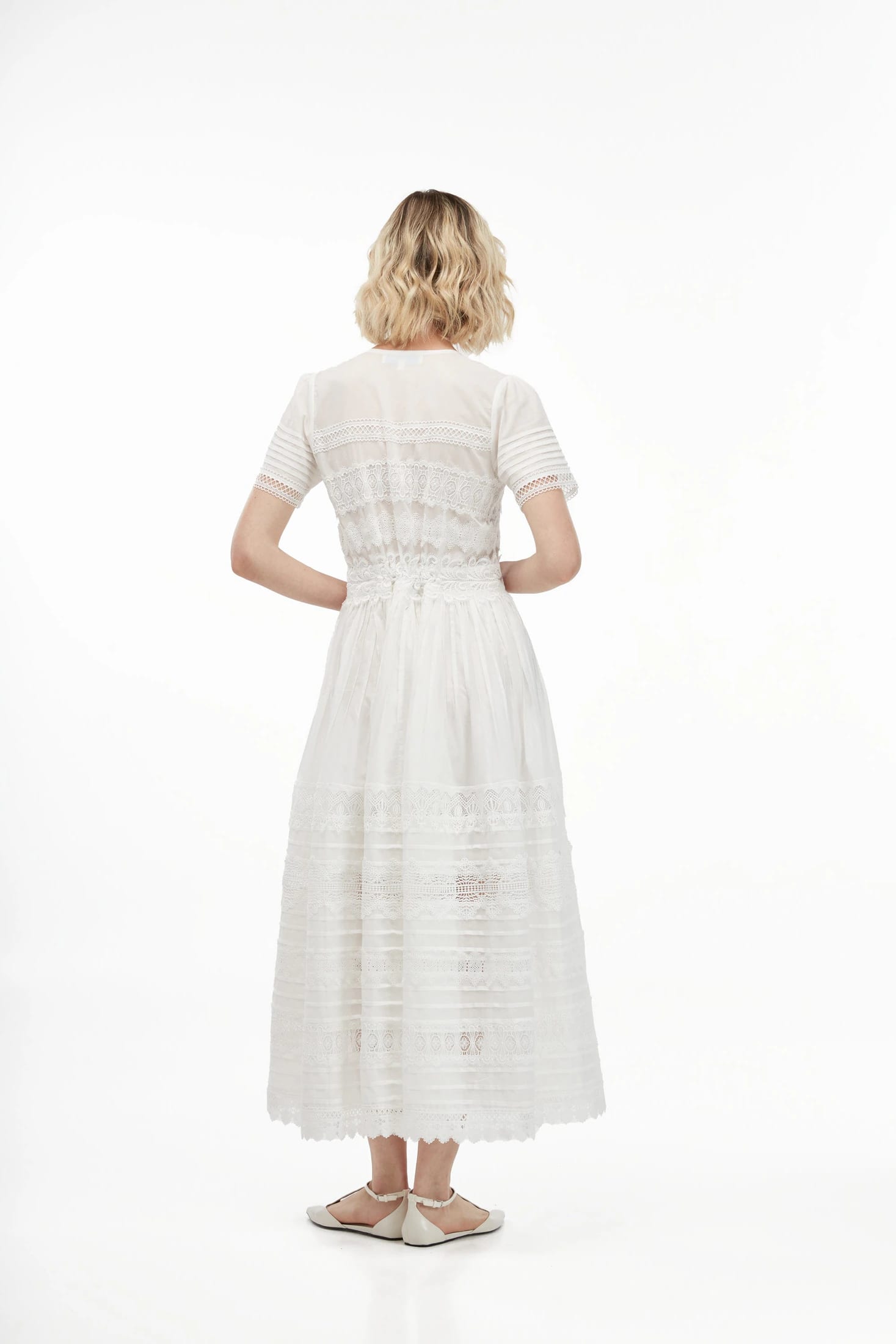 CAMILA DRESS WHITE - imagen 2
