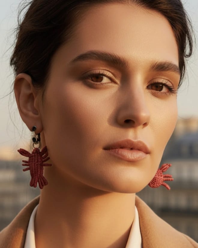 Clarte Hoops + Removable Charm - imagen 11