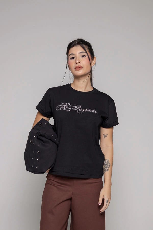 T-Shirt Remainder-Negra - imagen 5